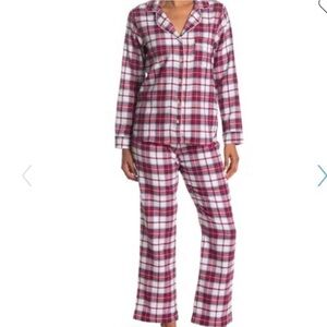 UGG Raven plaid flannel pajama 2 piece set